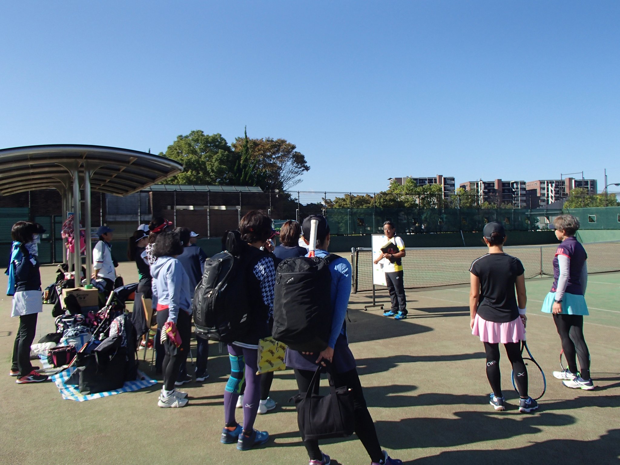 試合方法についての説明☆みなさん真剣です!