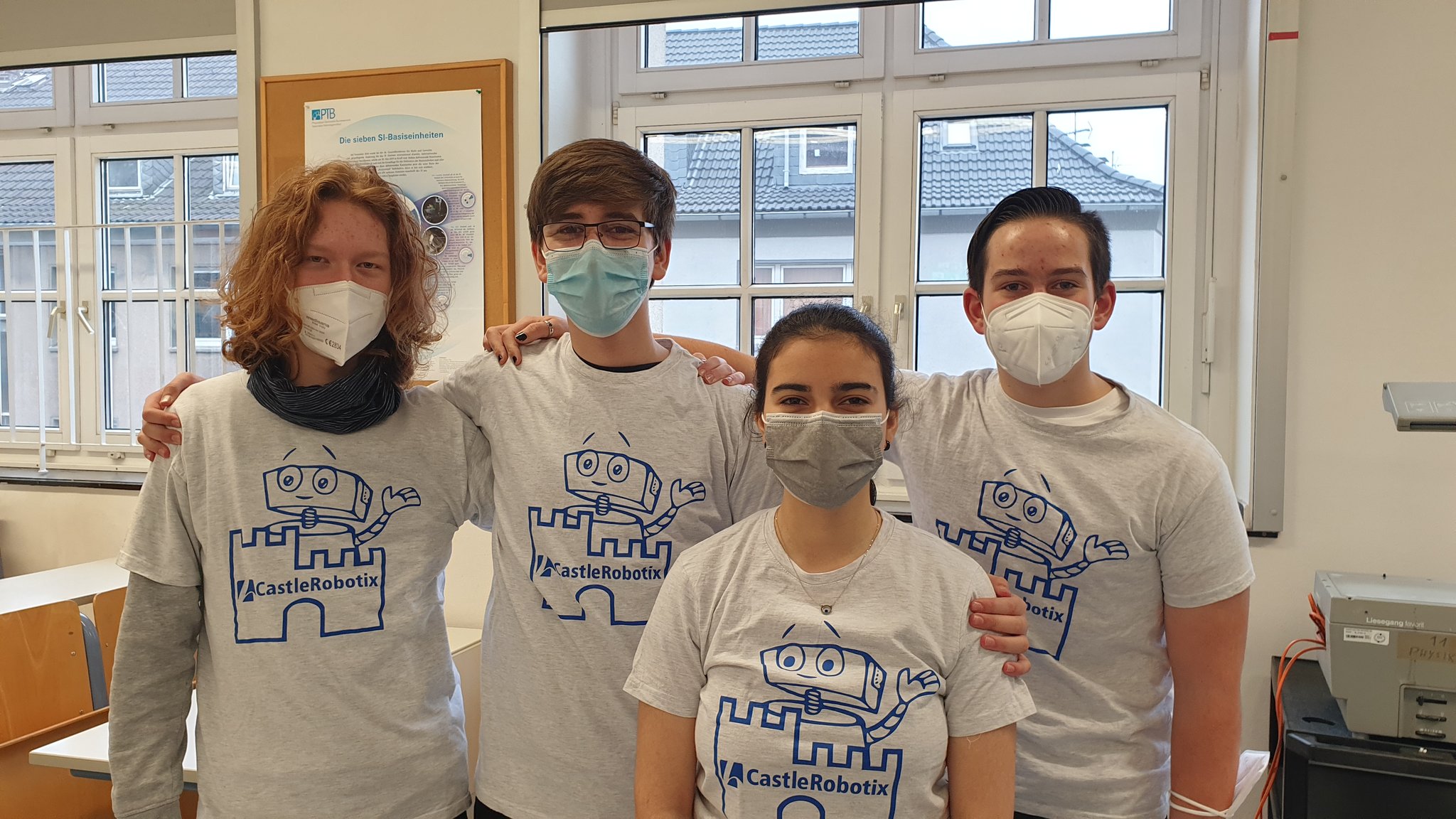 Jan Schelewski, Emin Kurtagic, Yasmina Maatallaoui, Lennard Barzel, Maximilian Gsell