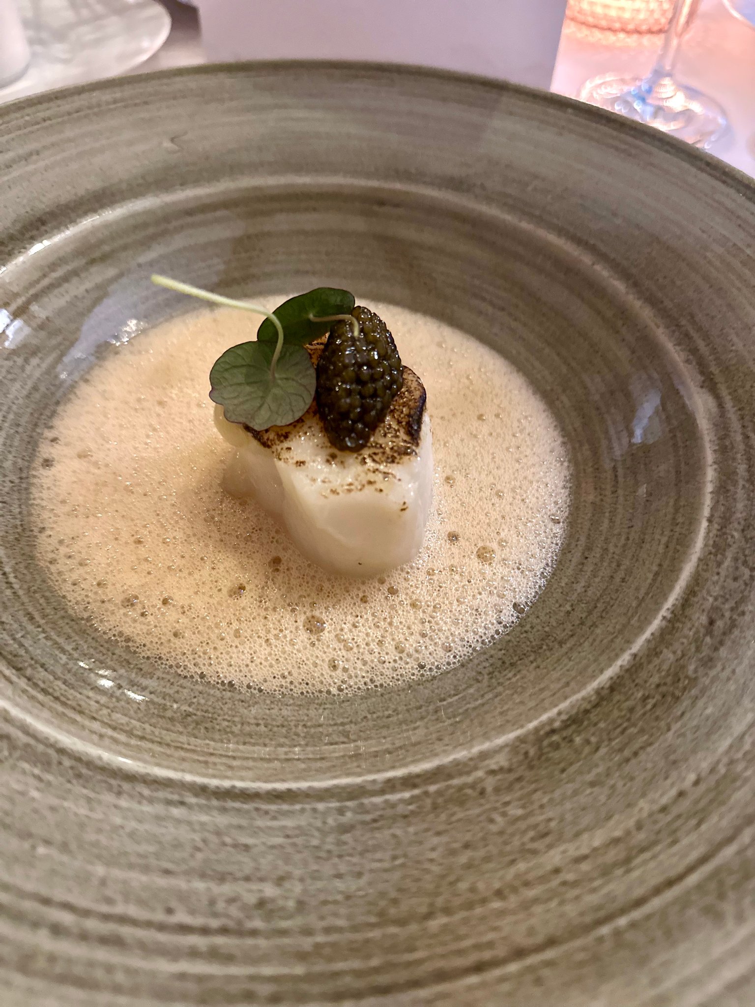 Kabeljau / Shiso Beurre Blanc / Osietra Kaviar