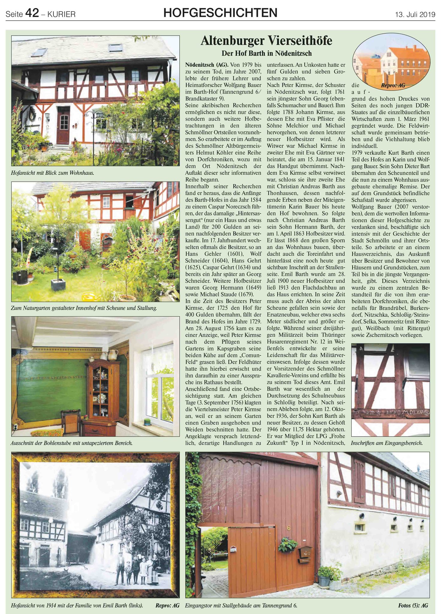 Hof Barth in Nödenitzsch