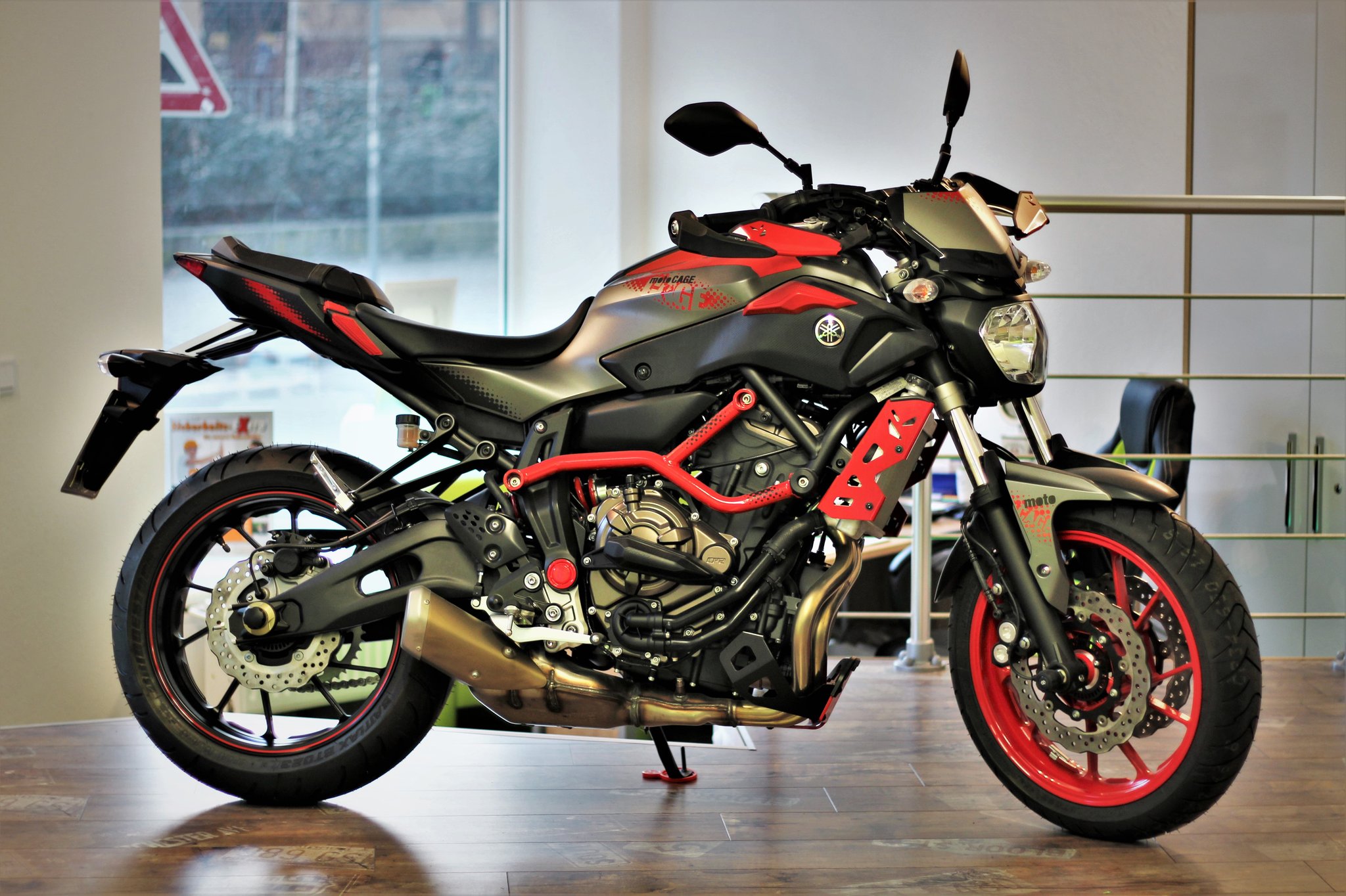 Yamaha MT07 für die Klasse A