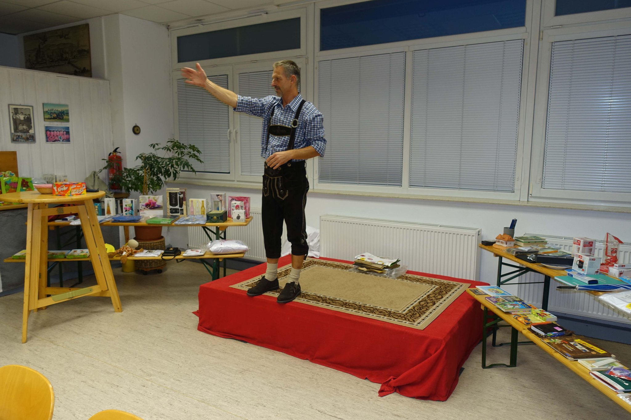 Beginn der Verlosung