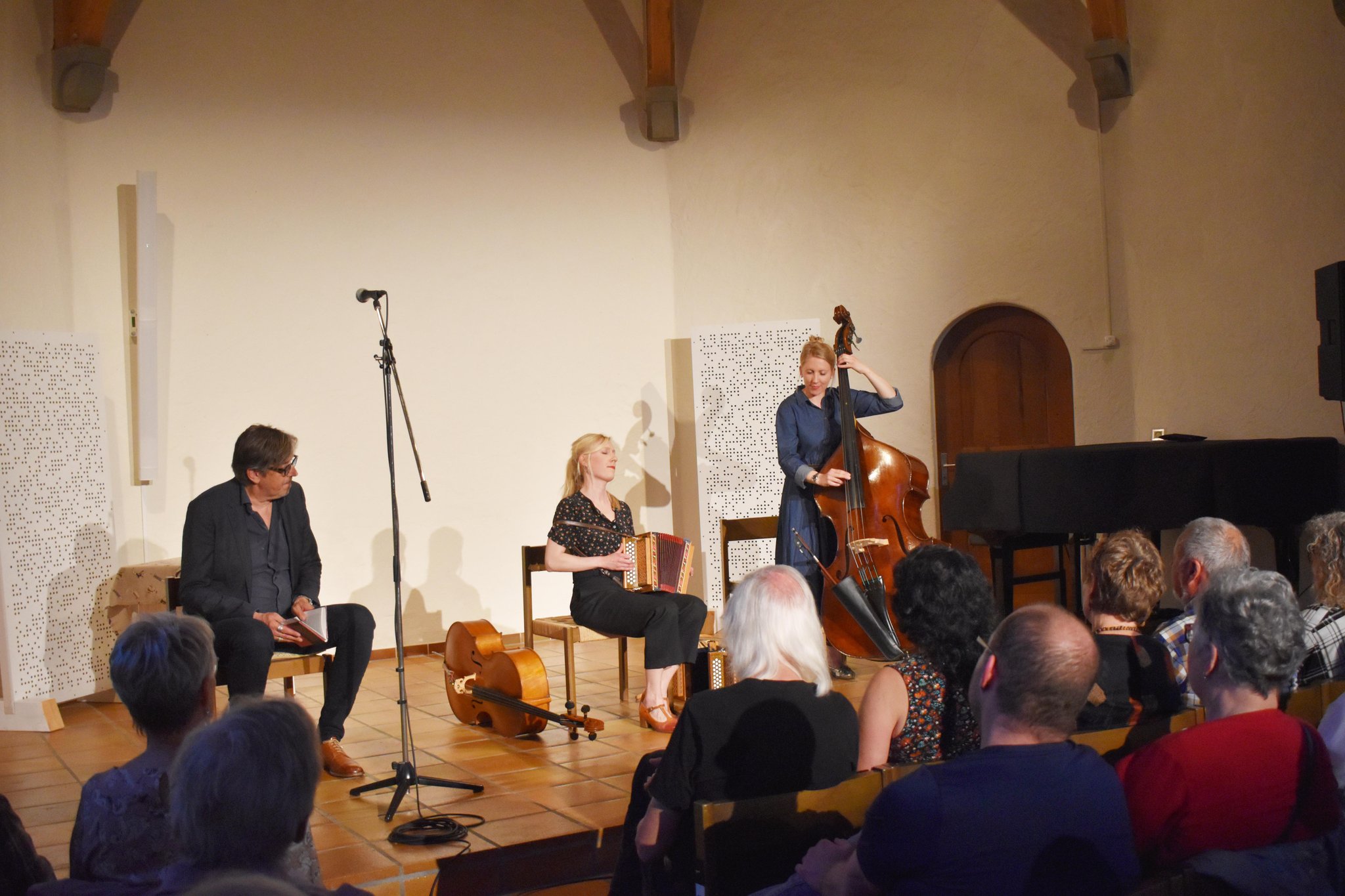 Lesung und Musik wechselten ab