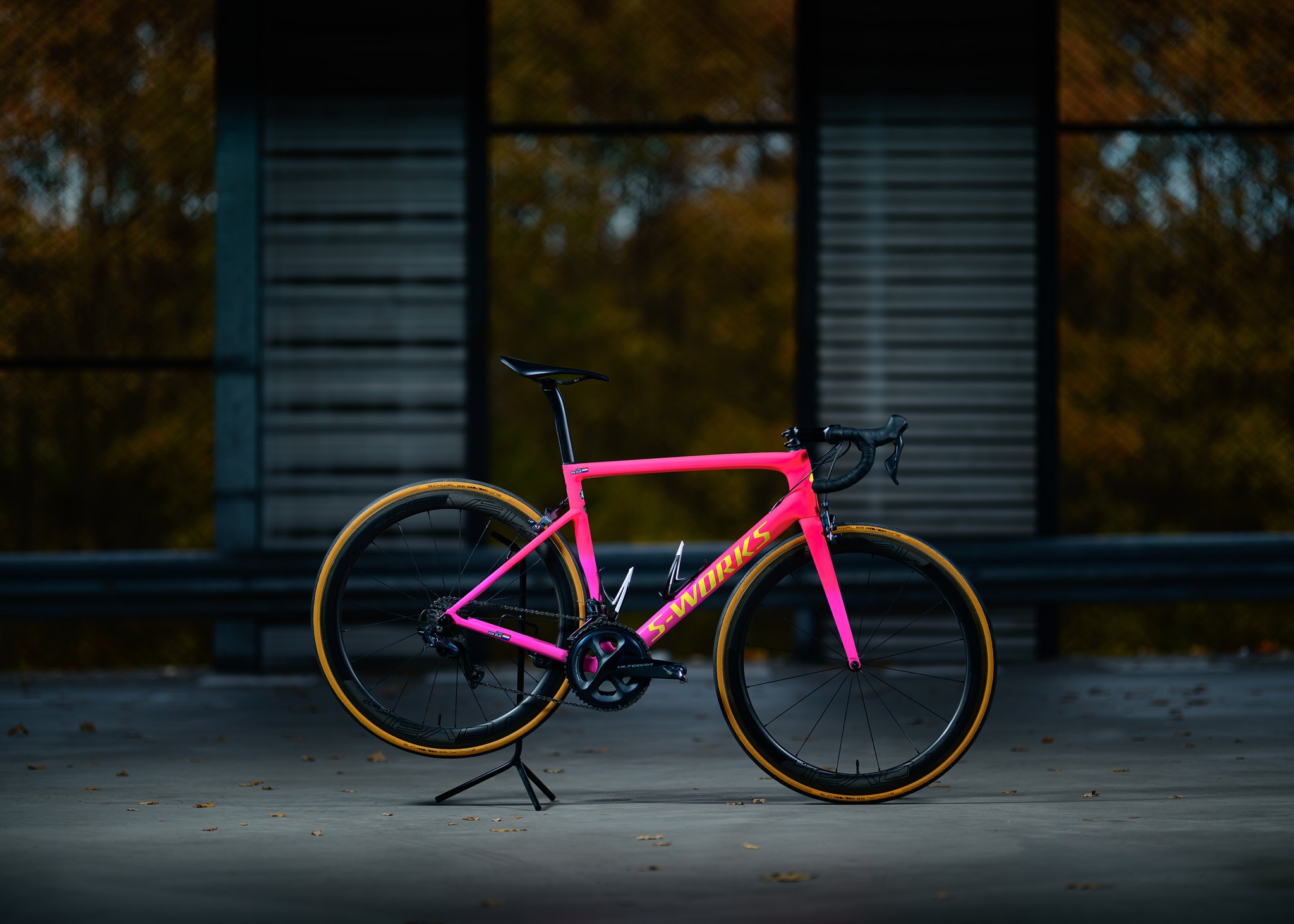 Filmisch portret van een Specialized S-Works racefiets.