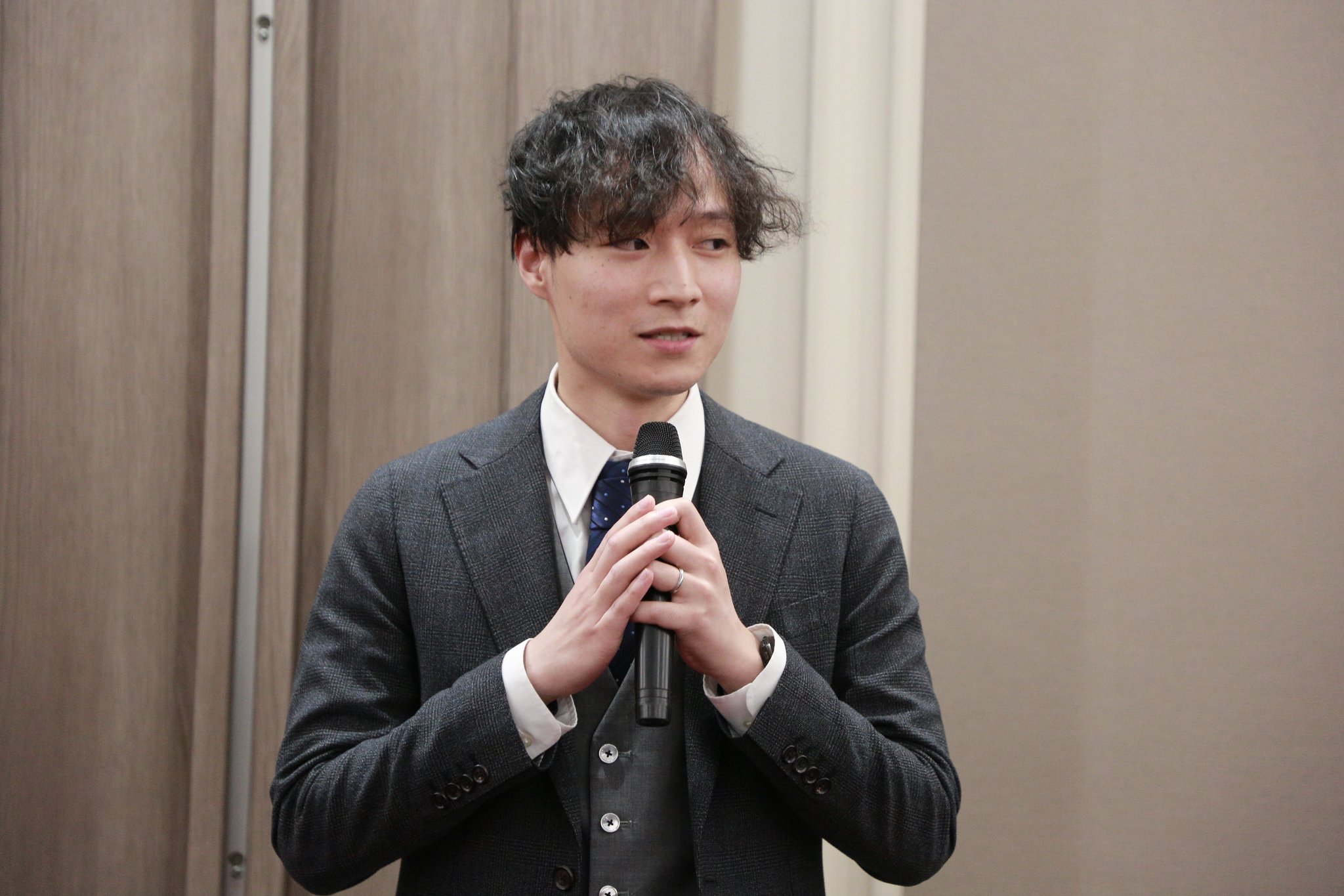 山崎聡一郎さん（第12回ユースリーダー賞）