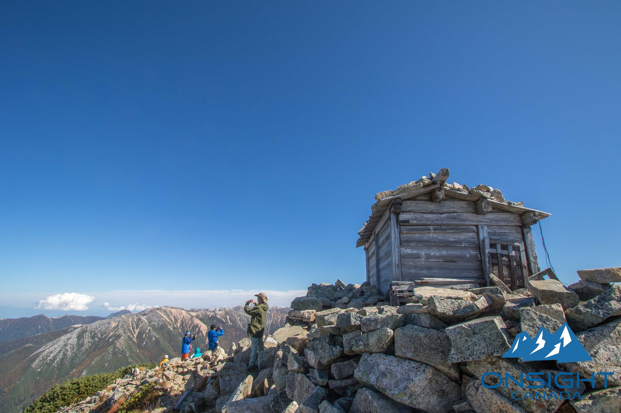Little shrine at the top of mountain