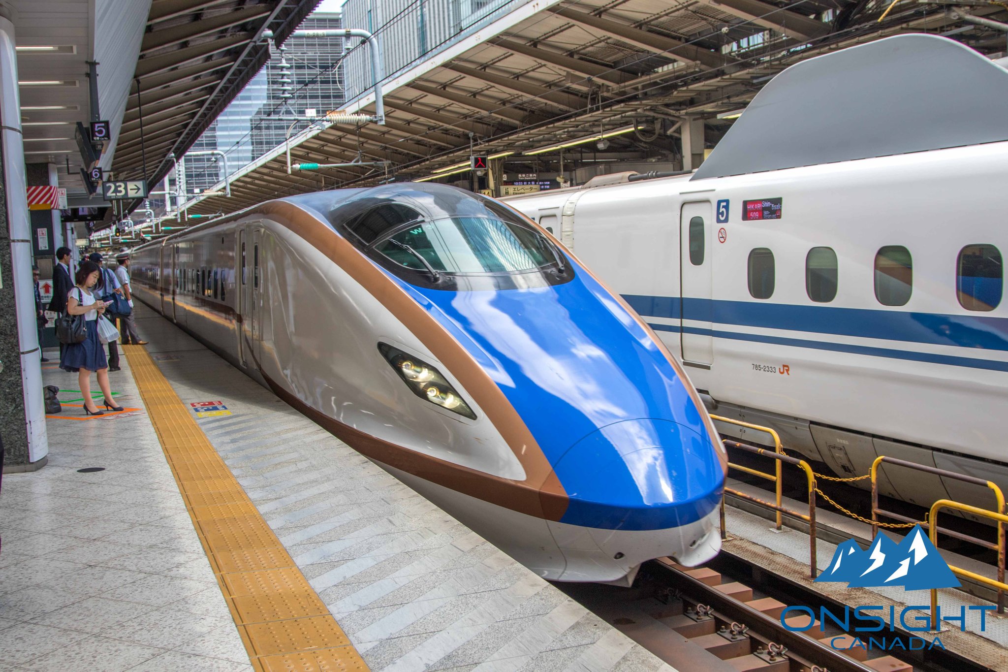 Bullet train to Toyama prefecture