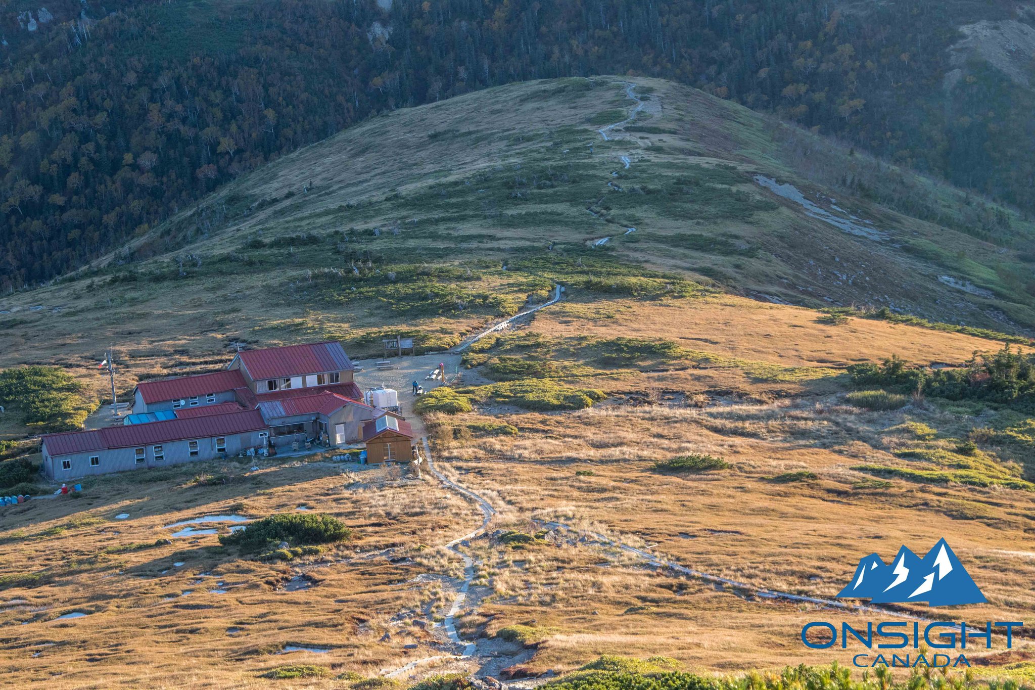 Next mountain hut is showing up