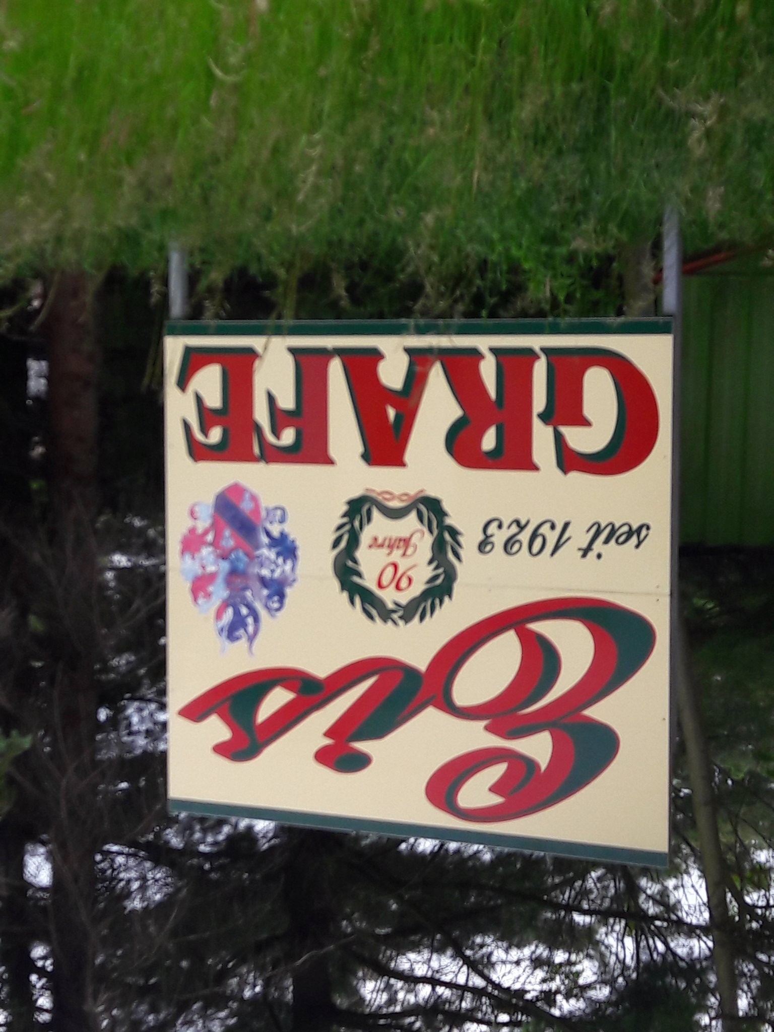 Besuch des kultigen Eiscafe Grafe in Eula bei Nossen