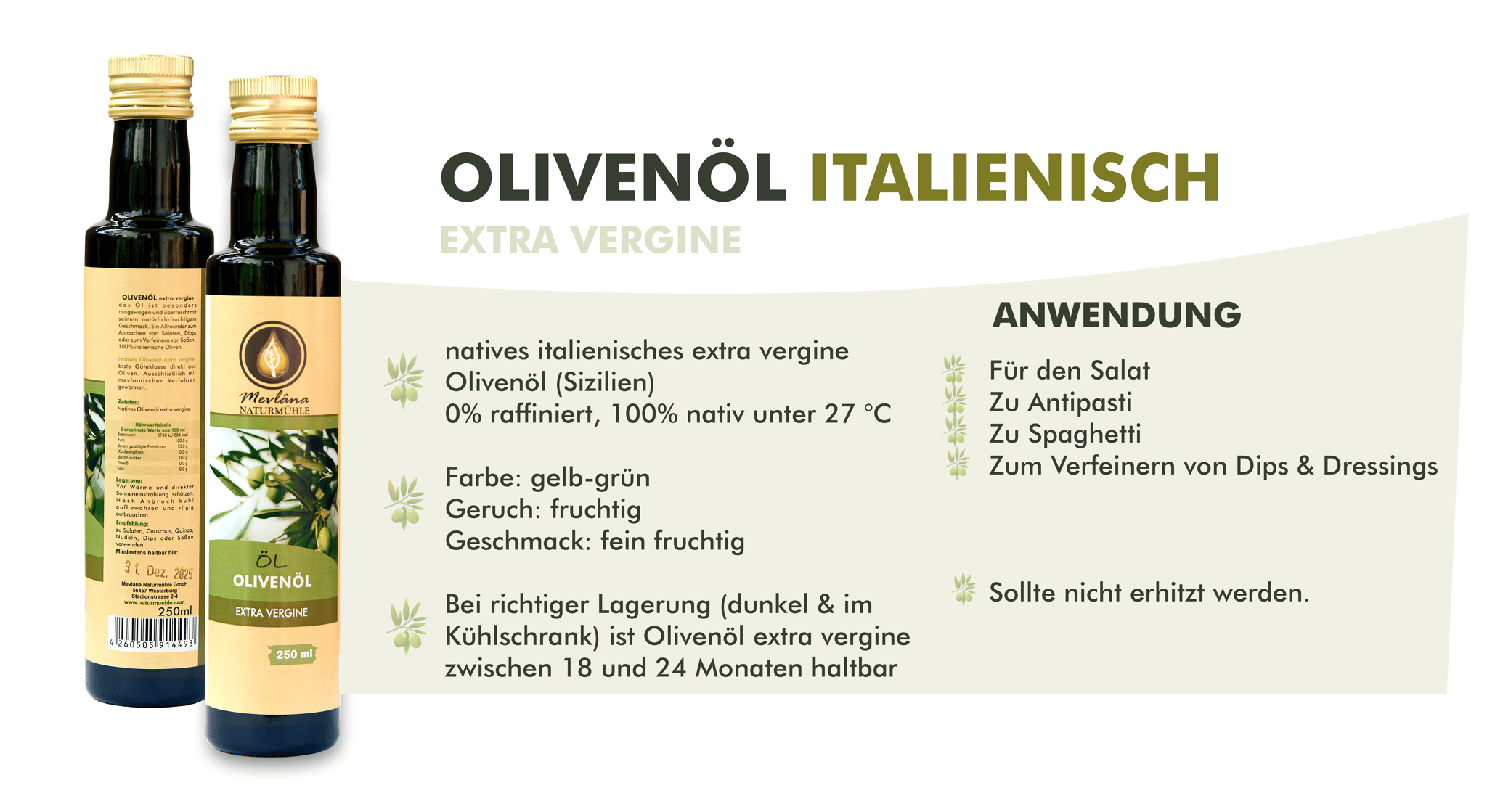 Olivenöl extra vergine kaufen