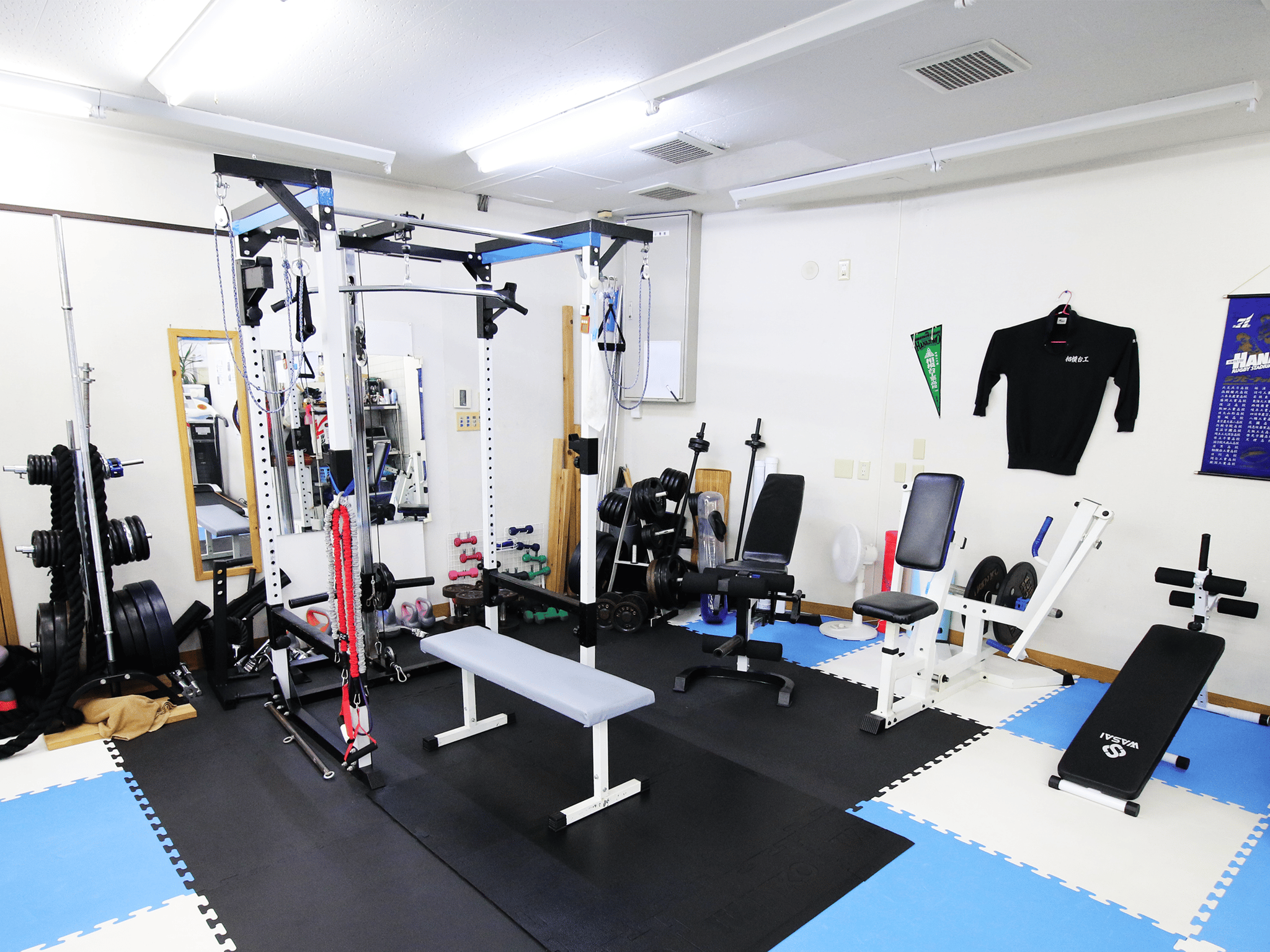 当ジムのトレーニング器具