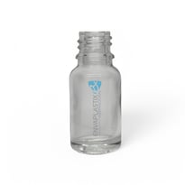 frasco gotero de vidrio 