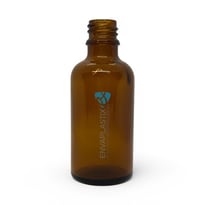 frasco de vidrio ámbar, envases de vidrio