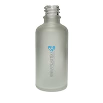 Frasco de vidrio matizado, envases de vidrio