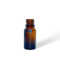 Frasco gotero de vidrio ámbar, envase de vidrio