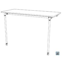 Bauplan für einen Schminktisch Industrial aus Rohren