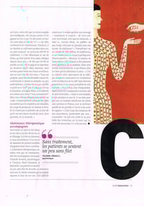 lmc france mina daban aude charbonnier fx mahon yolande arnault rose magazine leucemie myeloide chronique