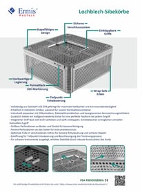Lochblech-Siebkörbe