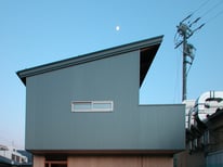 惣社の家（松本市）・コートハウス・中庭のある家・都市型住宅・長野県松本市の建築家