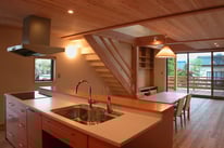 オリジナルキッチン・長野県・建築家・住宅