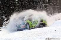Marcus Grönholm & Timo Rautiainen, Ford Focus WRC, Rally Sweden 2007