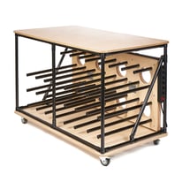 Secabo Regal System - Secabo Wagen - Secabo Tisch