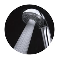 細くて密集した吐水。心地よい圧を感じながらウルトラファインバブルを浴びられるモードです。