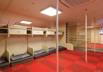 小笠原ツアー：小笠原丸船内