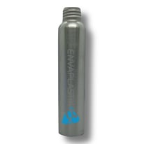 frascos de aluminio, botella de aluminio