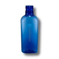 Envase oval pet 125ml azul ciel
