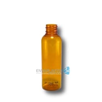 Envase boston 60ML. naranja, Botella PET naranja