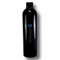 Envase boston 250ml. negro, Botella PET negra