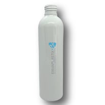 Envase boston 250ml. blanco, Botella PET blanca