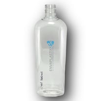 Envase oval de PET 500ml.