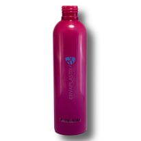 Envase PET boston rosa 250ml., Botella rosa