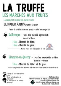 marché aus truffes dans le Lot en Quercy proche Lalbenque Saint cirq lapopie,  Cahors location vacances gites