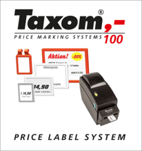 Rahmen und Thermodrucker für TAXOM 100