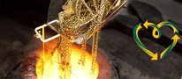 Das Recycling von Gold ist wichtig für den Schutz der Umwelt.
