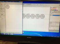 レーザーカッターのデータ。　　CADソフトも完備