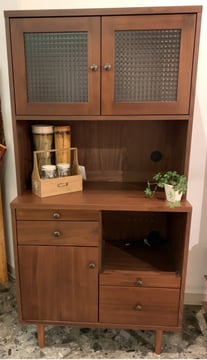 キッチンボード 食器棚 北欧 カップボード レトロ コモット インテリア 栃木県家具 東京デザインセンター