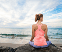 Kathleen Ellerie breathing exercises beach