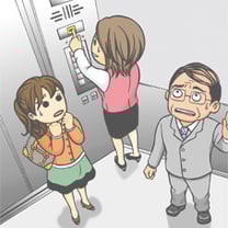 閉じ込め事故への対応