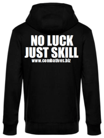 SC Int'l Street Combatives Hoodie No Luck Just Skill Streetwear Fightwear Krav Maga Kampfsport Selbstverteidigung