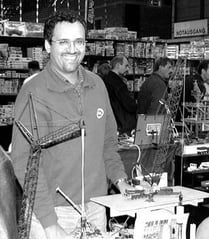 Ich auf der Modellbaumesse Wien 2002