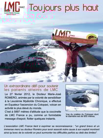 leucemie myeloide chronique conseil scientifique lmc france docteur romero volcan cotopaxi