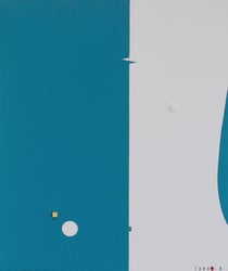 SUPER TIME LINE II  9  380mm×455mm  F8   Acrylic, wood   2017