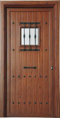 Puerta de entrada aluminio Burgos