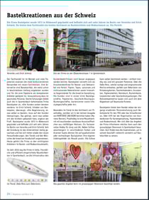 Bastelkreationen aus der Schweiz