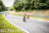 Geschwindigkeitsmessung auf dem Nürburgring