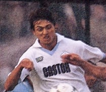 Auswärtstrikot. Sponsor Castor.